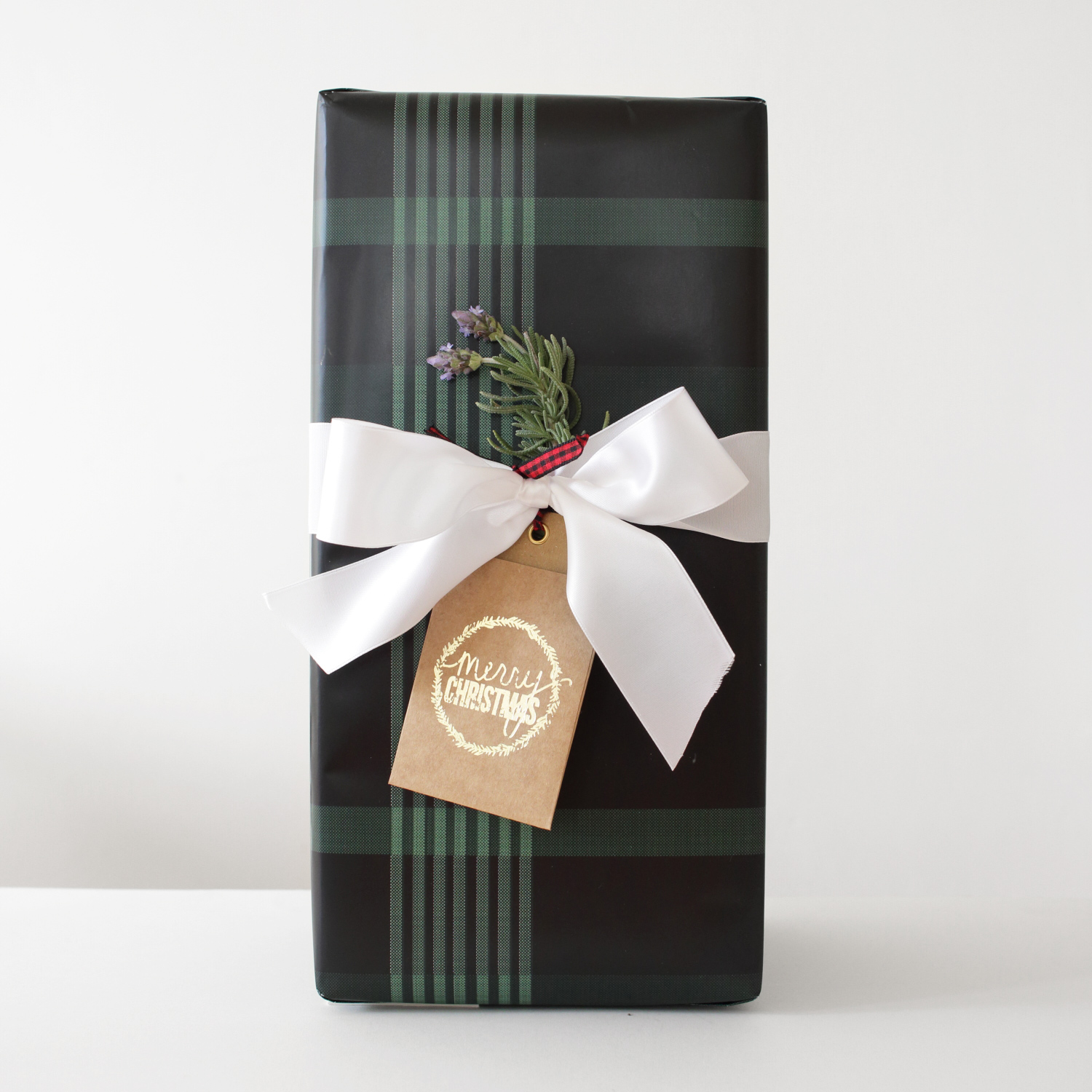 Gift wrap with plant