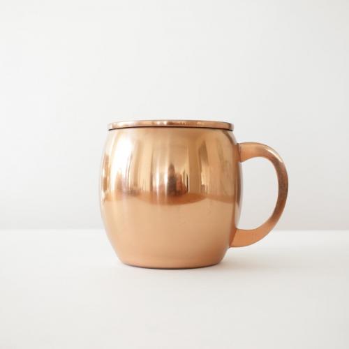 Threshold copper mule mug
